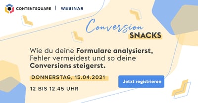 Conversion Snacks: Formulare optimieren. Mit Analysen, Empfehlungen und Inspiration zur Gestaltung conversionstarker Formulare