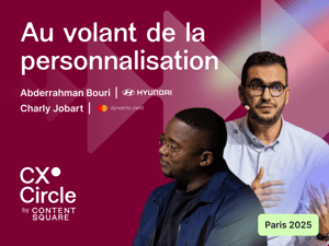 Au volant de la personnalisation