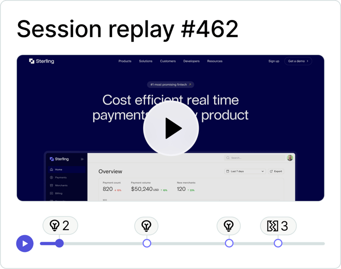 Session replay