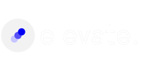 elevate white logo