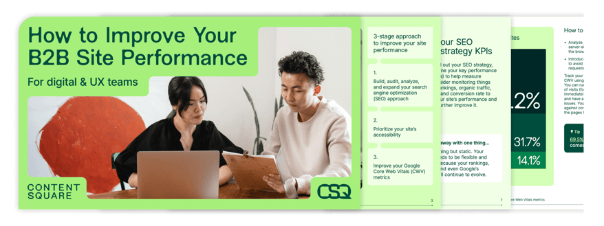 How to Improve your B2B Site Performance
