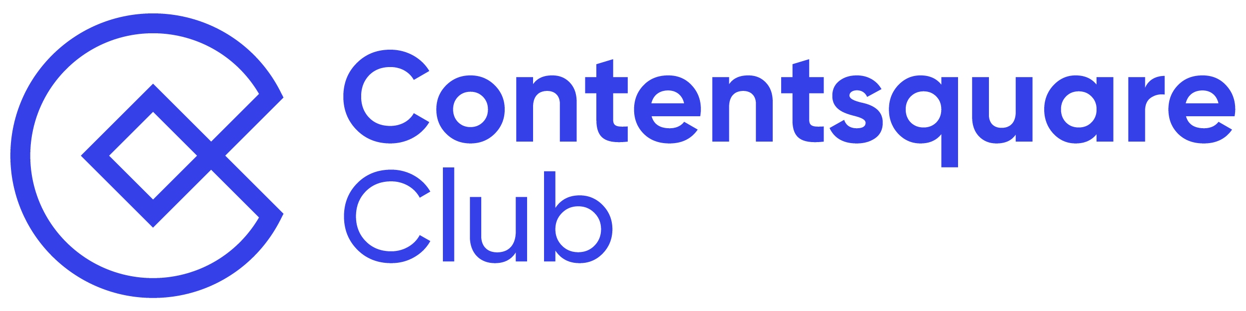 Contentsquare Club - Logo_Vivid blue