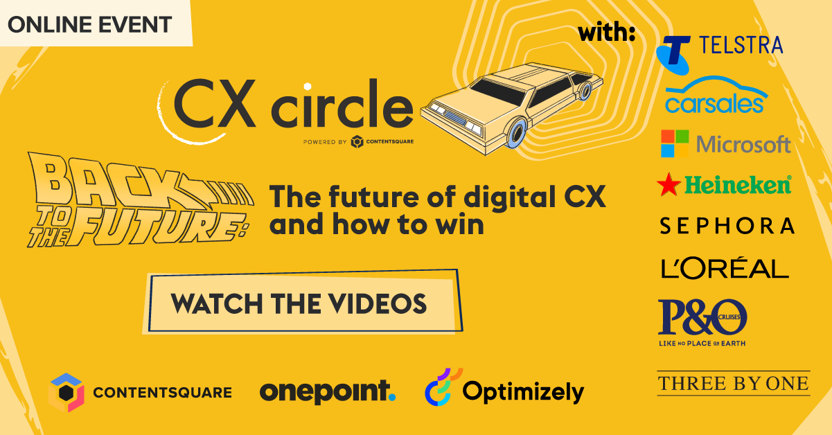 CX Circle Watch the talks & sessions ondemand